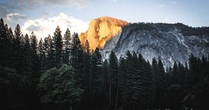 Rock formation in Yosemite National Park